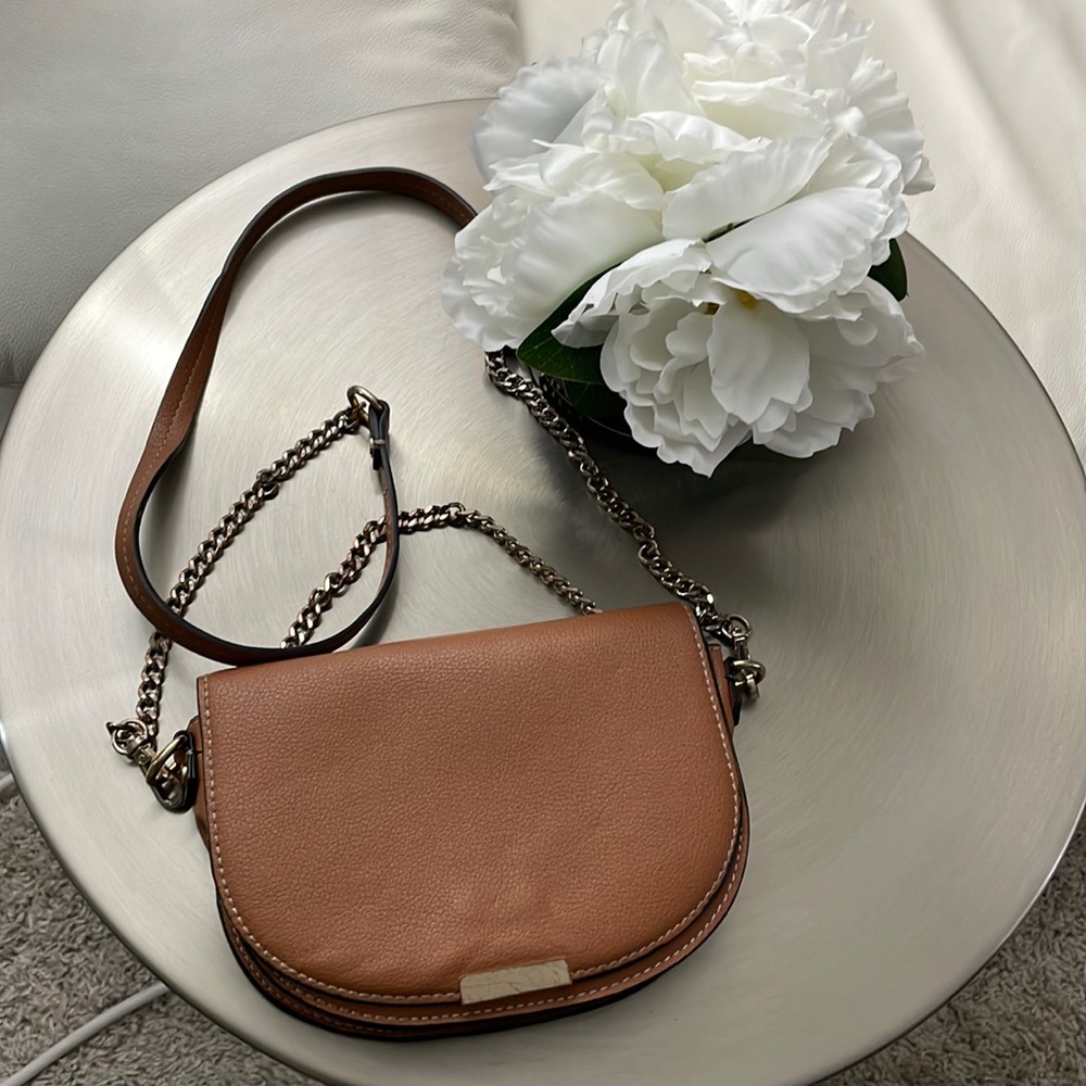 Zara Tan Sling Bag OVAL